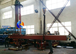 Middle Size Medium Loading Stationary Manual Welding Column and Boom
