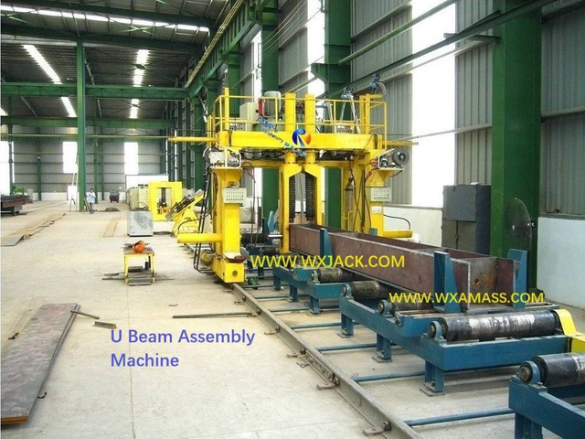 2 U Beam Box Beam Assembly machine