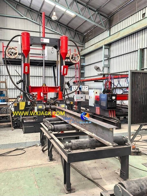 10 Three in One I H-beam Welding Machine 74