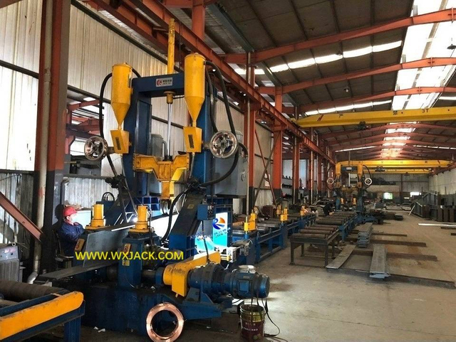 10 H Beam Assembly Welding Straightening Integral Machine 22