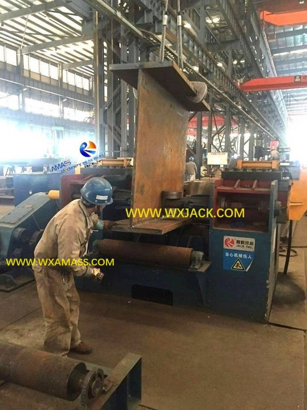 Heavy Duty Thick Thickness YTJ-80 I Beam Straightening Machine