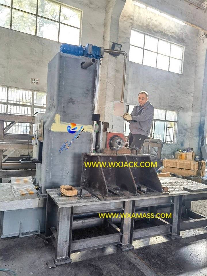 DX0815 Metal Structure Flange Milling Machine with Special Fixture