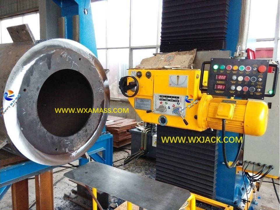 Platform Lifting DX2040 Steel Structure Beam End Face Milling Machine