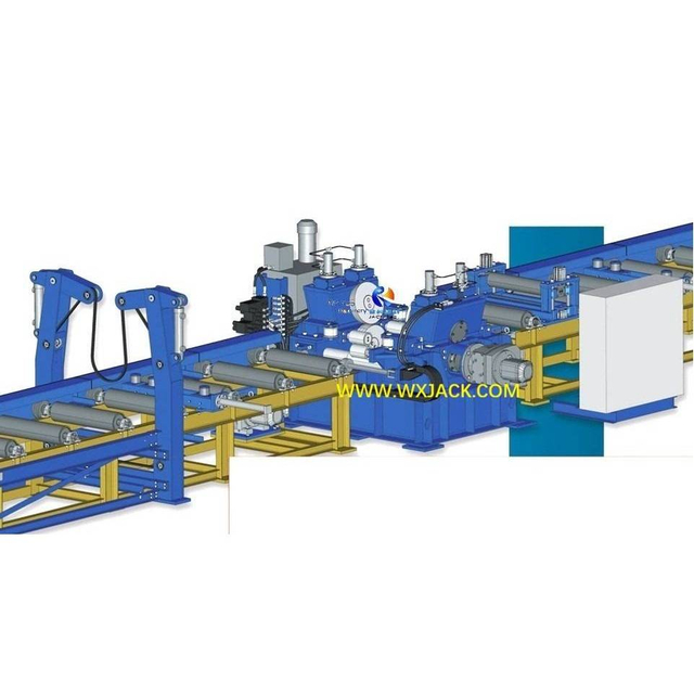 6 H Beam Flange Edge Rounding Machine 7