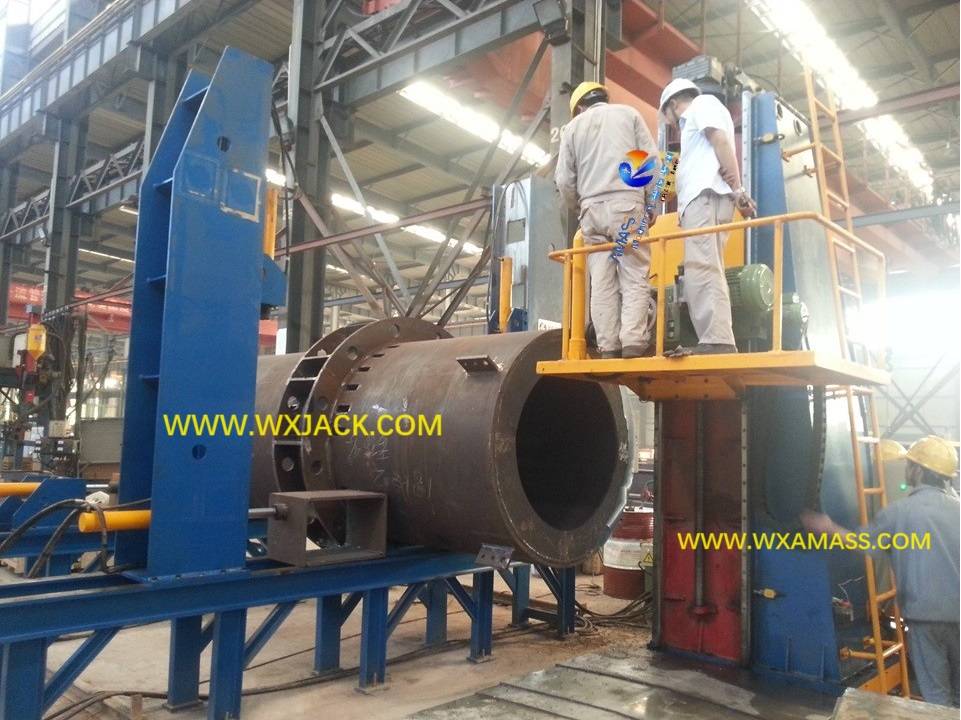 Large Size Steel Structure H Beam End Face Milling Machine