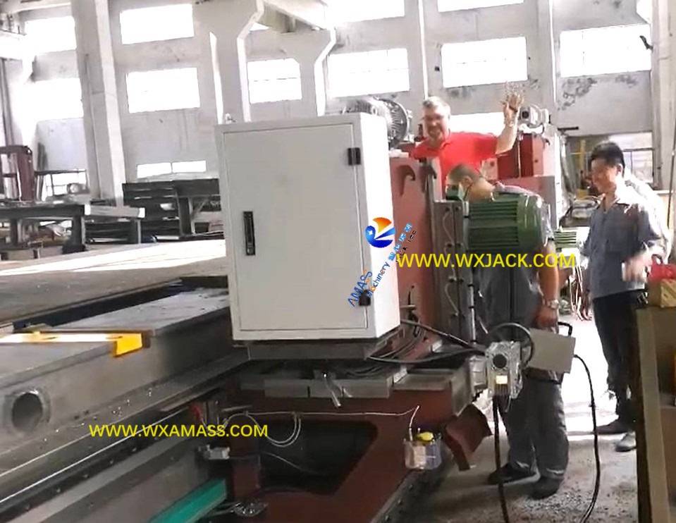 Double Heads Steel Plate Edge Milling Machine