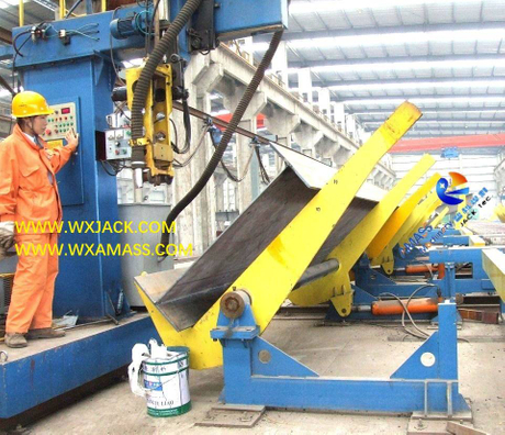 LHC Column Type Large H Beam Submerged Arc Welding Machine