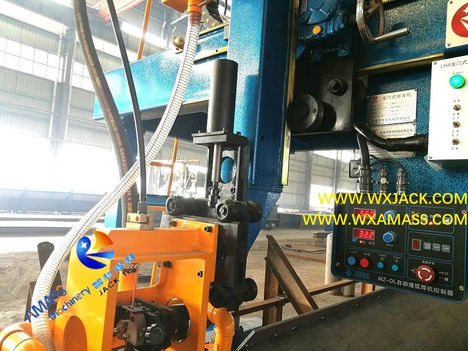 LHA4C Side Control Gantry Type H Beam Submerged Arc Welding Machine