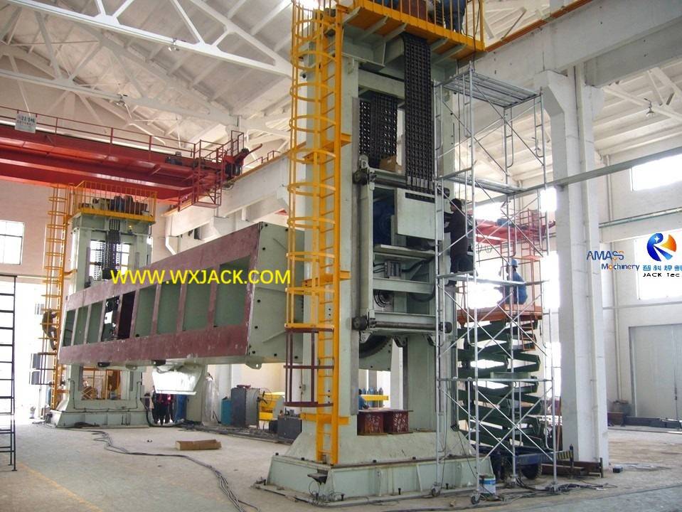 Heavy Duty Double Table Top Lifting And Rotation Large Welding Positioner