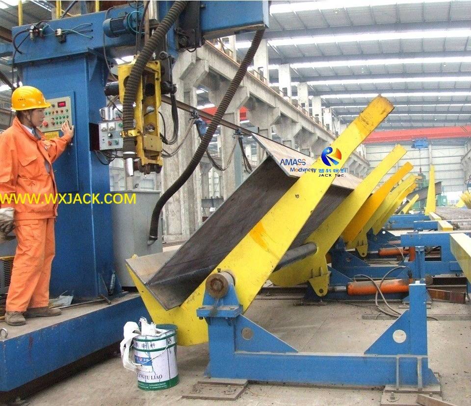 LHC Column Type Large H Beam Submerged Arc Welding Machine