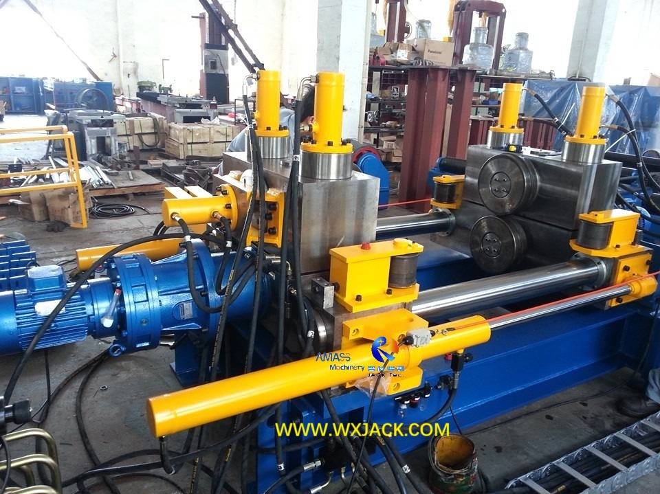 Compact Size 1m Width High Speed Strip Edge Rounding Machine