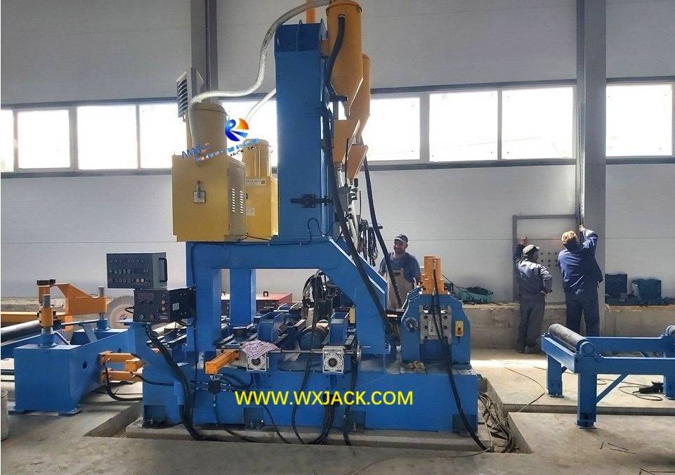 Assembly Welding Straightening PHJ15 SAW I Beam Welding Machine