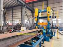 Symmetric Beam ZHJ18 Model 3 in 1 Vertical H Beam Welder Machine