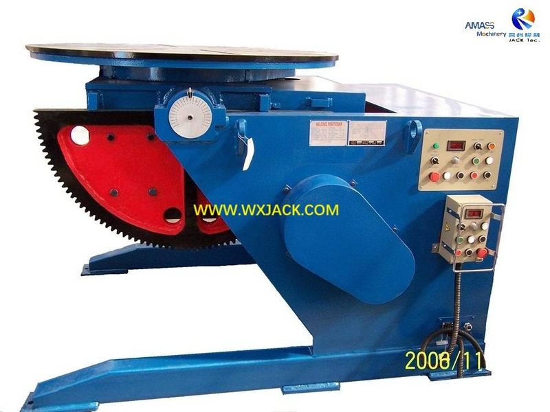 Variable Diameter And Weight Shell Flange Welding Turning Table Positioner