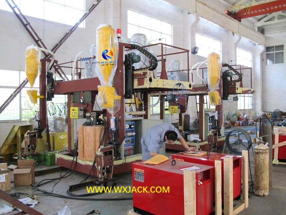 Long Traveling Distance T Frame LHT H Beam Welding Machine
