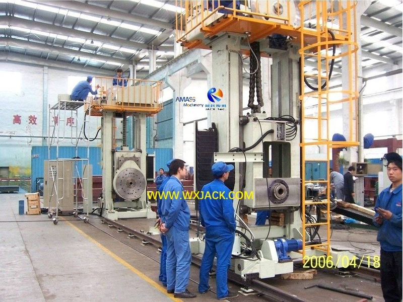 Servo Drive Elevating Type Head And Tail Welding Positioner