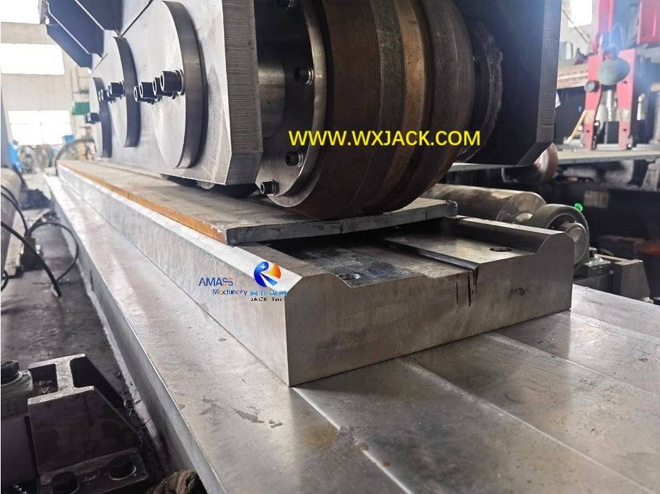 JF16 Sheet Metal Steel Plate Butt Welding Seam Straightening Machine