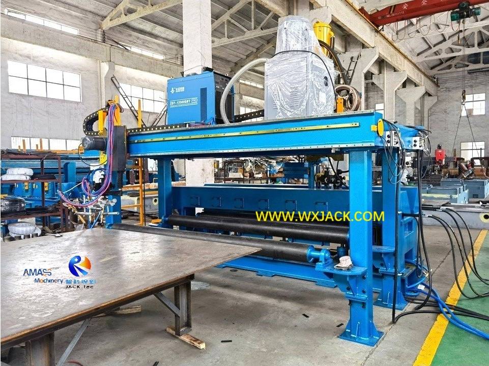 Water Cool SAW MP20 Plate Butt Welding Joint Machine