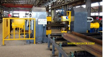 WJ25 and WJ40 Horizontal Hydraulic H Beam Flange Straightening Machine