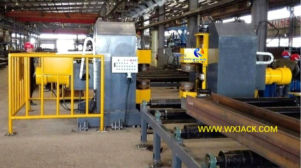 WJ25 and WJ40 Horizontal Hydraulic H Beam Flange Straightening Machine