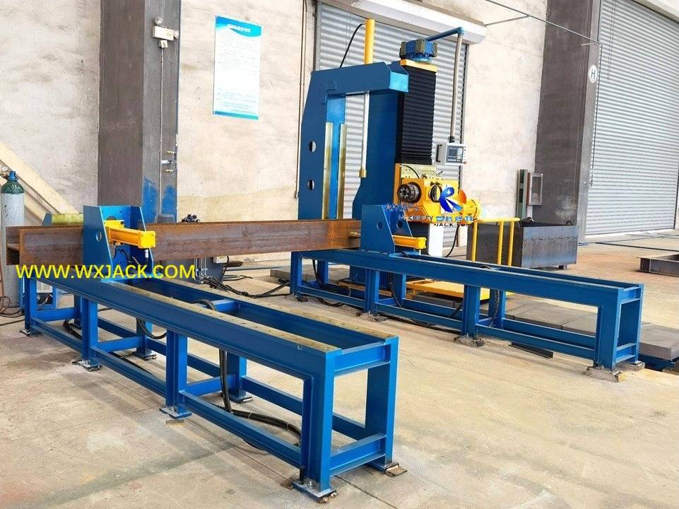 CNC Cross BOX H Beam End Face Milling Machine