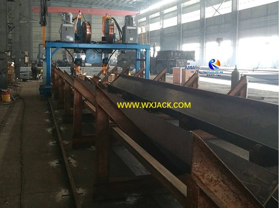 Large Current Workpiece Stationary LHA Series H Beam Welding Machine