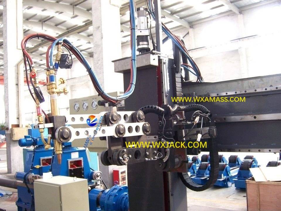 5-Axis 3000/12 Flame And Plasma Large Scale CNC Pipe Cutting Machine