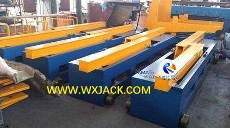 Fig9 Hydraulic Drive Steel Structure BOX H Beam Movable Flipping Machine 4 7 20150907131947