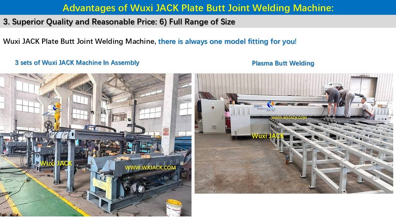 13 Steel Plate Butt Welding Joint Machine