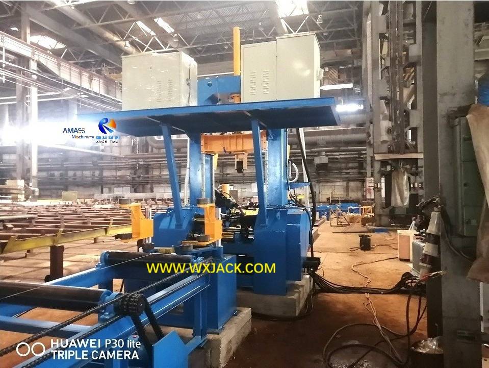 1 3 in 1 H Beam Assembly Welding Straightening Machine 47