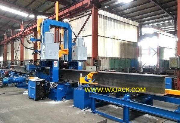 Fig2 H Beam Welding 3 in 1 Machine 8