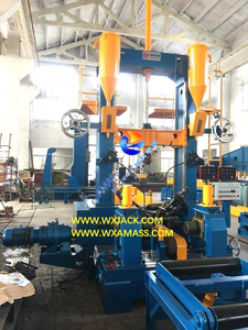 ZHJ8018 Integrated Function H Beam Assembly Weld Straighten Machine