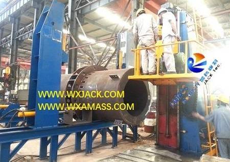 Fig3 Large Steel Structure Beam End Facing Machine 54