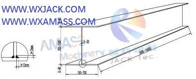 Fig1 H Beam 3 in 1 Assembly Weld Straighten Integral Machine