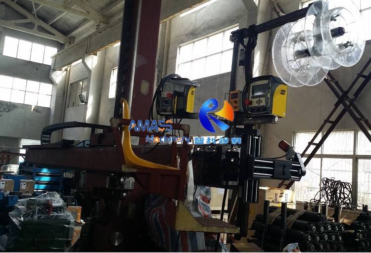 LHZ Accurate And Fast Cross Slide Welding Manipulator with Strip Cladding