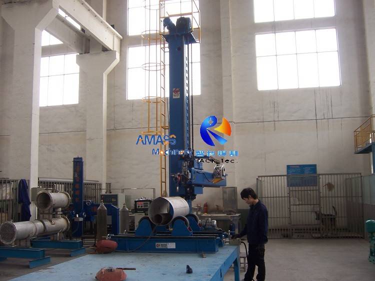 High Precision Light Barrel GMAW Automatic Welding Center for Pharmaceutical Industry