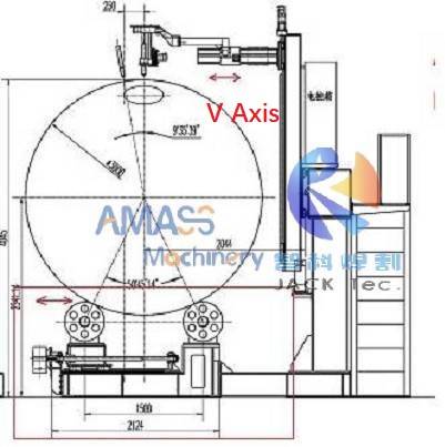 Fig2 CNC Pipe Intersection Cutting Machine