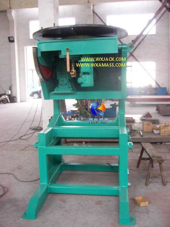 Single Table Top Manual Vertical Elevating Welding Positioner