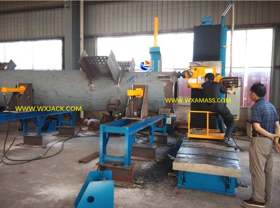 DX3050 Large Scale BOX Beam H Beam End Facing Machine