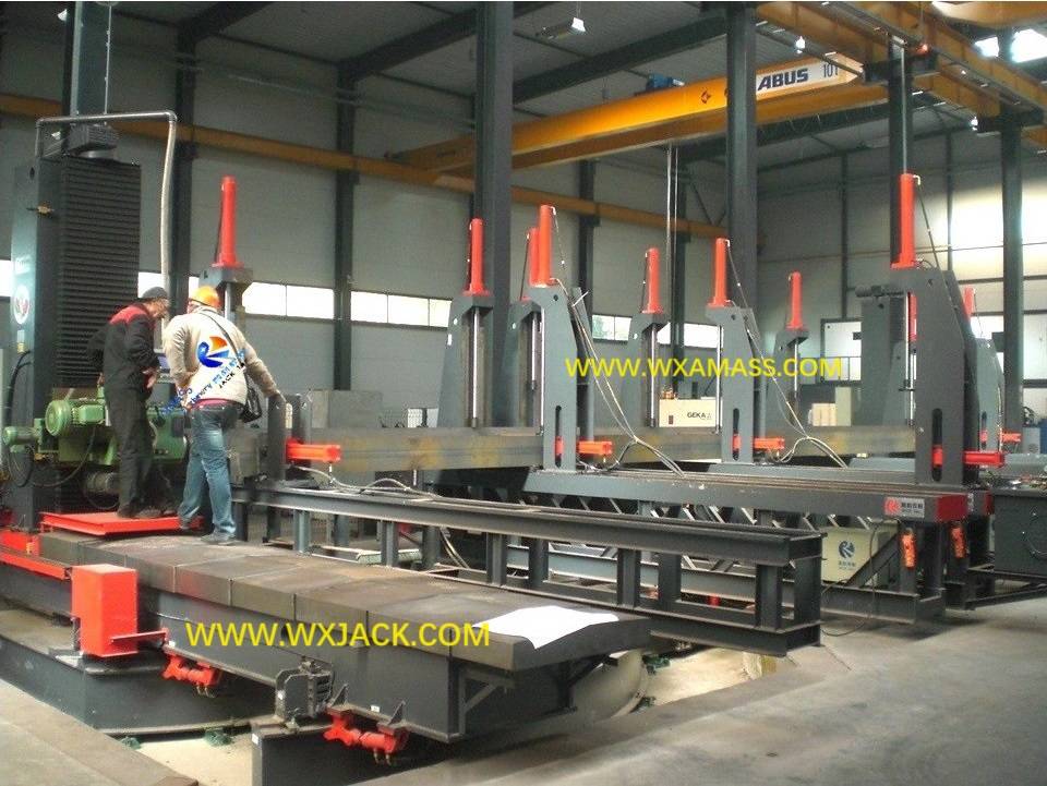 Welding Structure Milling And Facing Center DX1540 for Steel Structure Beam