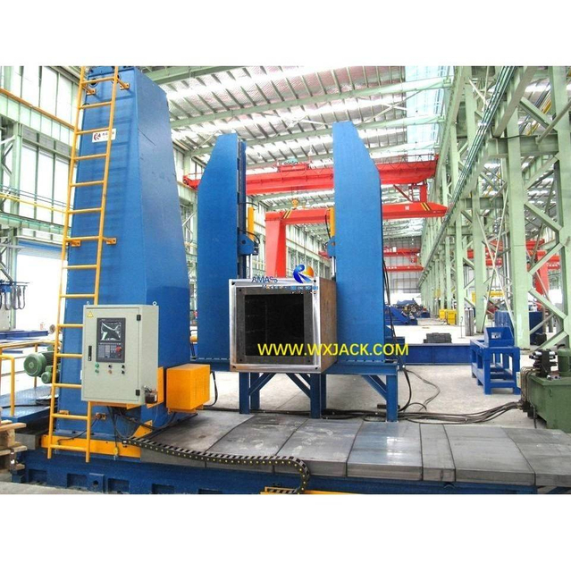 7 CNC Pipe Steel Structure BOX H Beam End Face Milling Machine 66