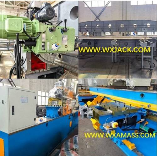 For Russian Customer: Wuxi JACK SXBJ-6 Model Double Heads Plate Edge Milling Machine