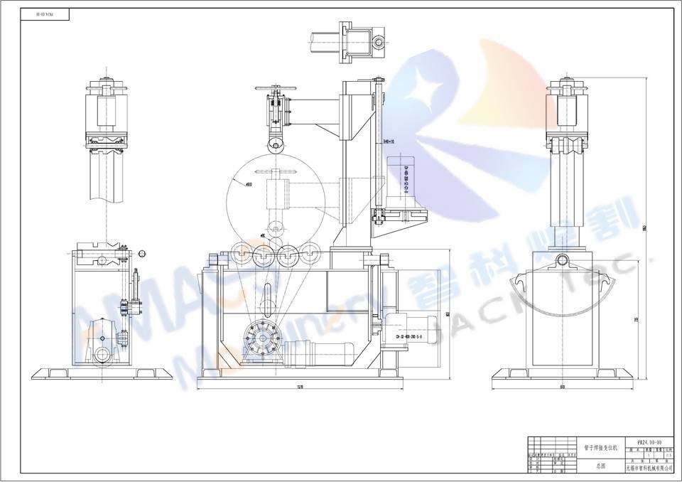 2 Pipe Rotator Welding Positioner