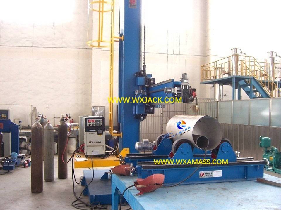 Welding Center Manipulator Roller Bed