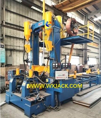 Reaching Business with South American Customer on H Beam 3 in 1 Production Line