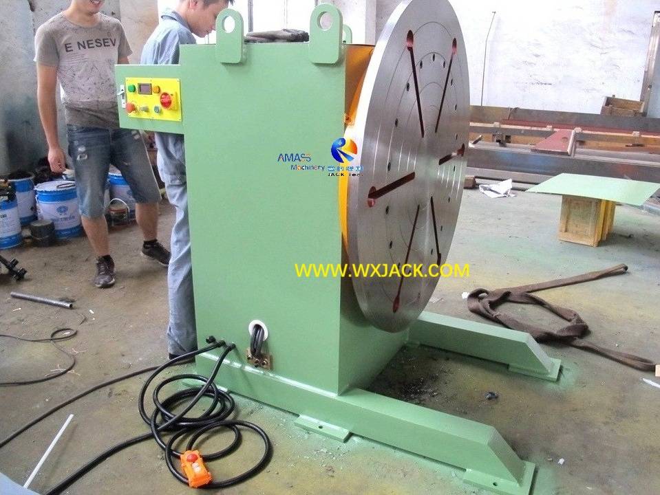 Simple Type Single Axis Electric Variable Speed Welding Positioner