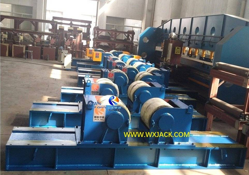 Medium Loading Capacity HLK Series Welding Rotator Adjustable with Bolt