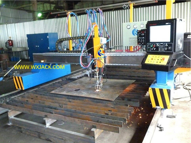 Multi Cutting Capacity CG4000 Double Drive CNC Plasma Cutting Machine