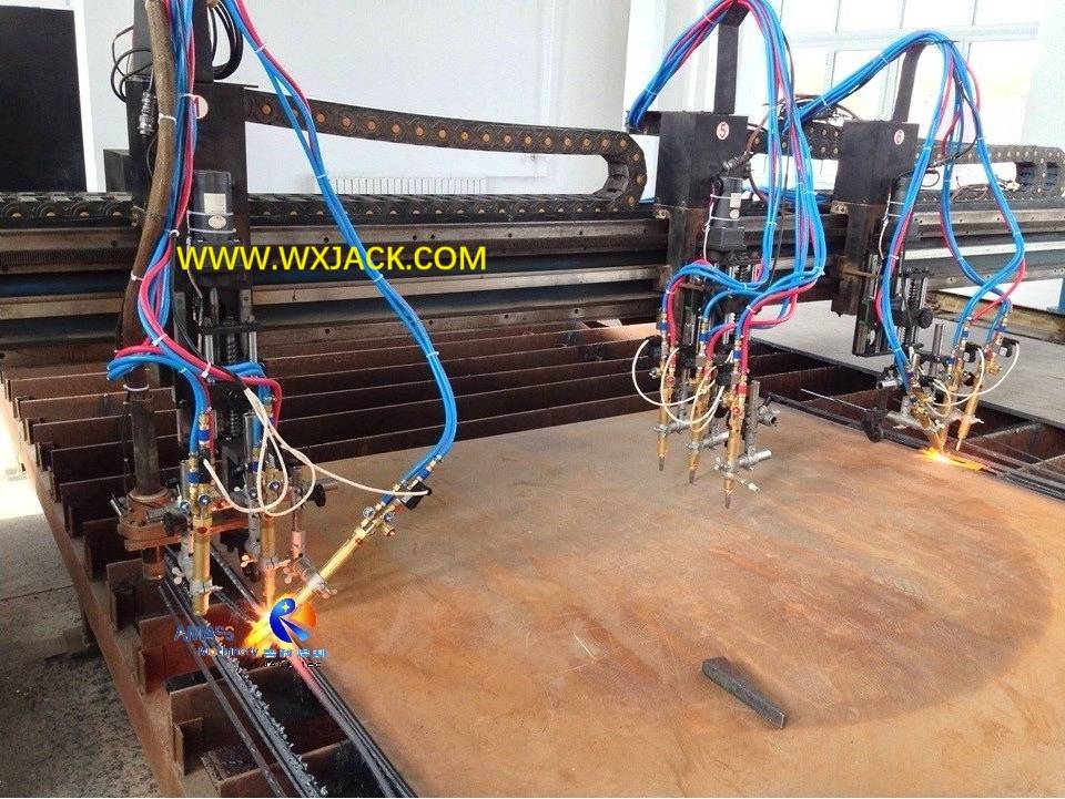 1 Triple Oxygen Fuel Flame Cutting Machine 48
