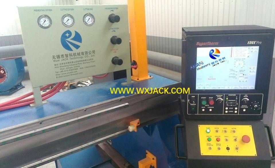 4m Span Single Drive Numerical Control CNC Flame Plate Cutting Machine